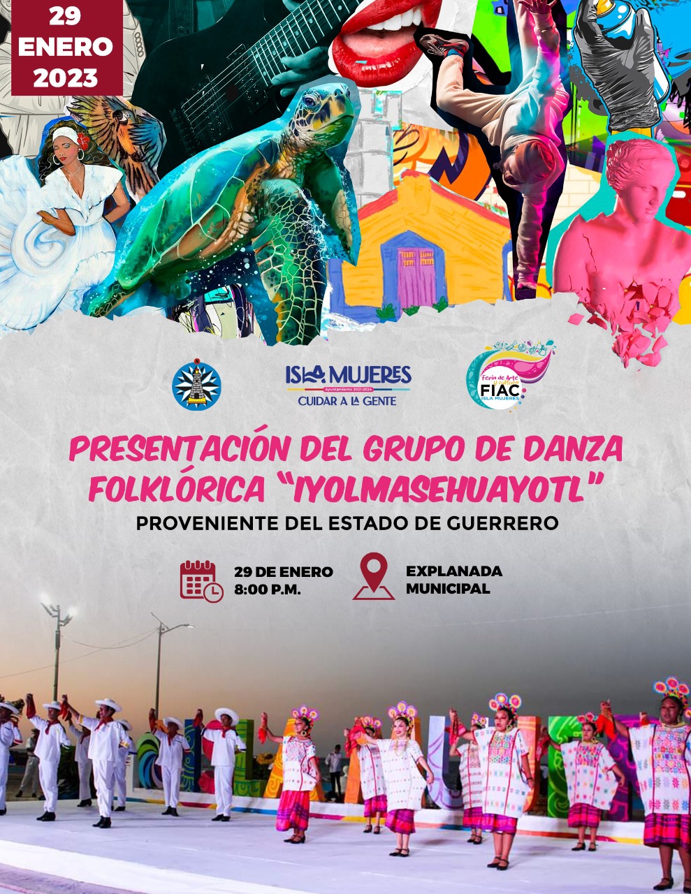 *Atenea Gómez promueve la cultura y tradiciones en Isla Mujeres ...